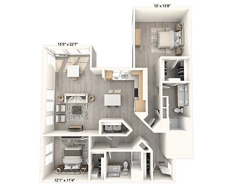 Floor plan BM15-4
