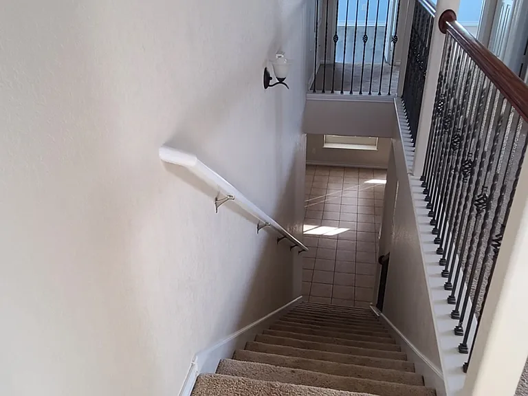 Upstairs Loft area to the right of stairs.
