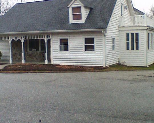 Exterior looking from ample parking area