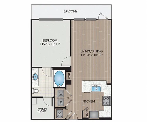 Floor plan 11F5