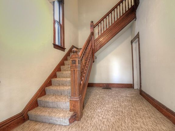 Exquisite Wood work on entry stairs916 Iglehart Ave. St. Paul, MN 55104