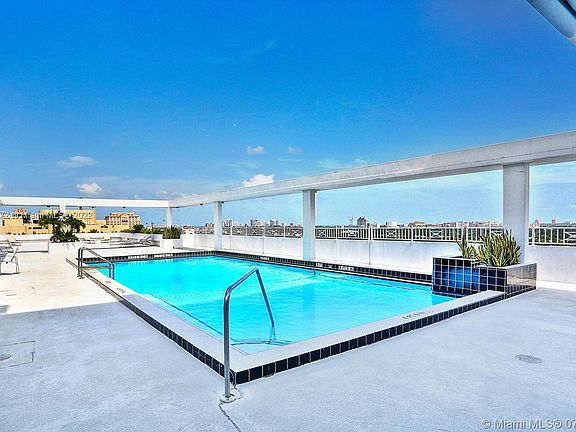Rooftop pool