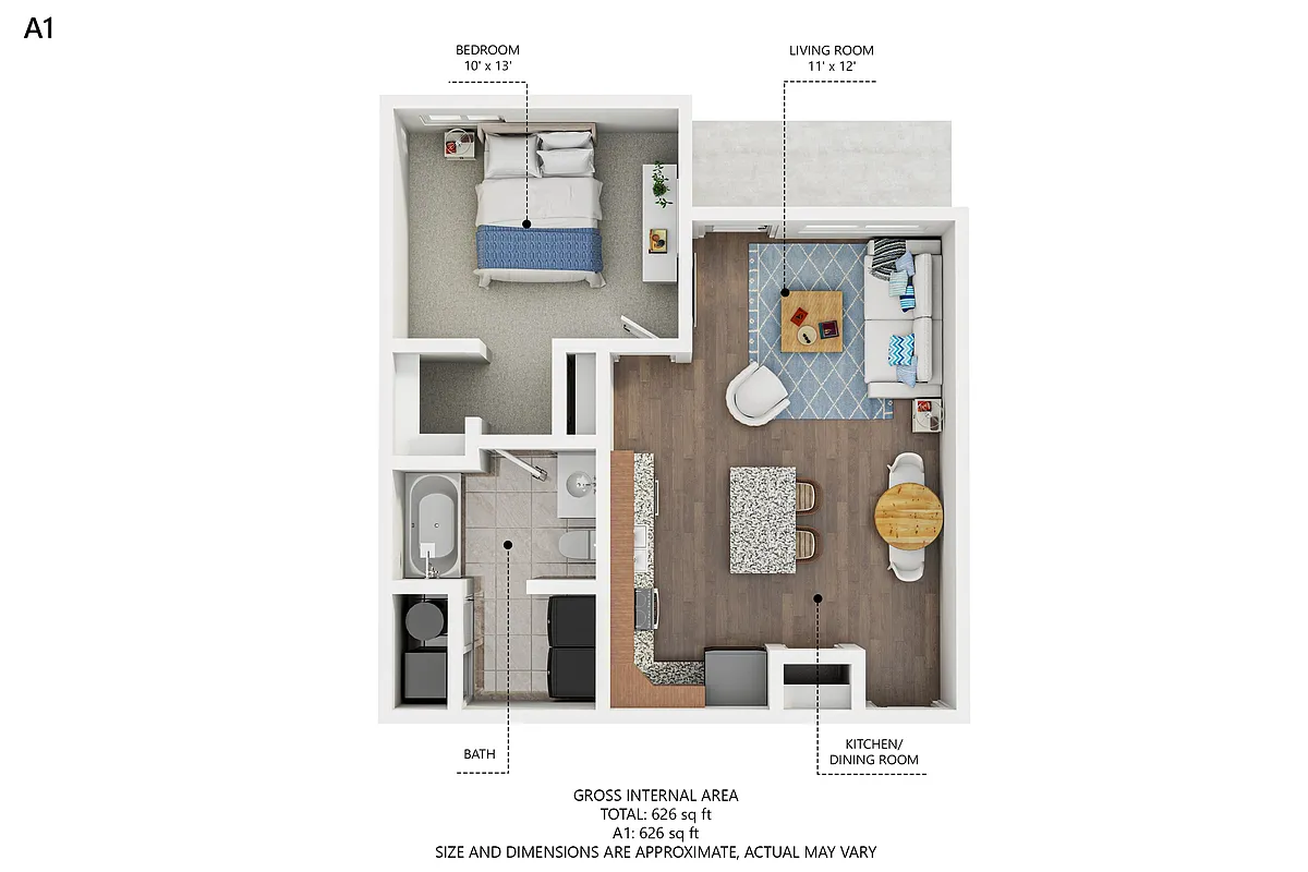 Floor plan A1