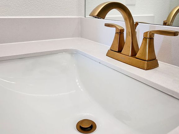 Designer fixtures throughout