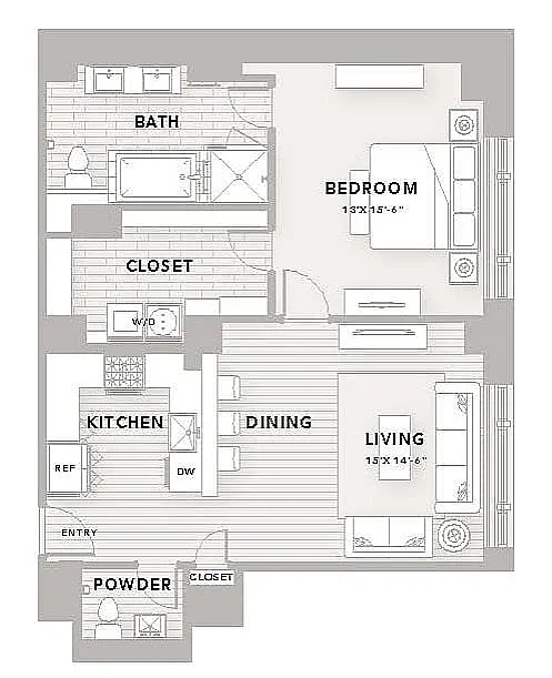 Floor plan A14