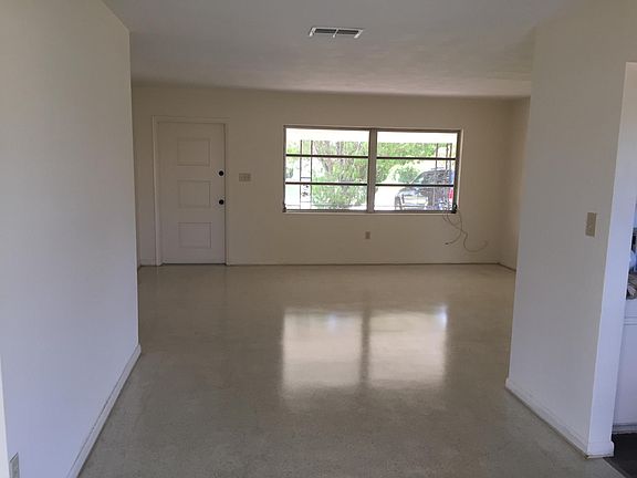 Professionally stripped and waxed terrazzo floors
