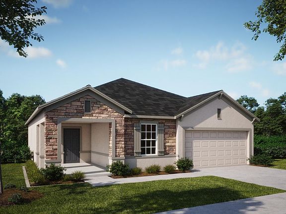 Elevation B With Optional Stone