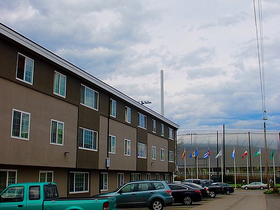 Across the street from Hayward Field