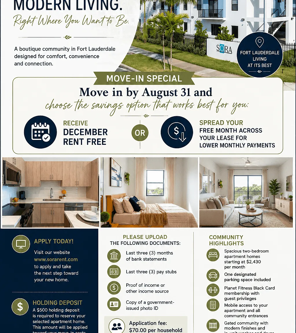 Brand-New Apartments at SORA-Modern Living in the Heart of It All... — Photo 4