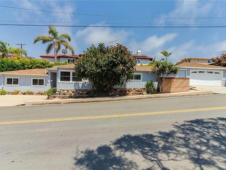 Single level ranch style home on the corner of Vorhees and Peck