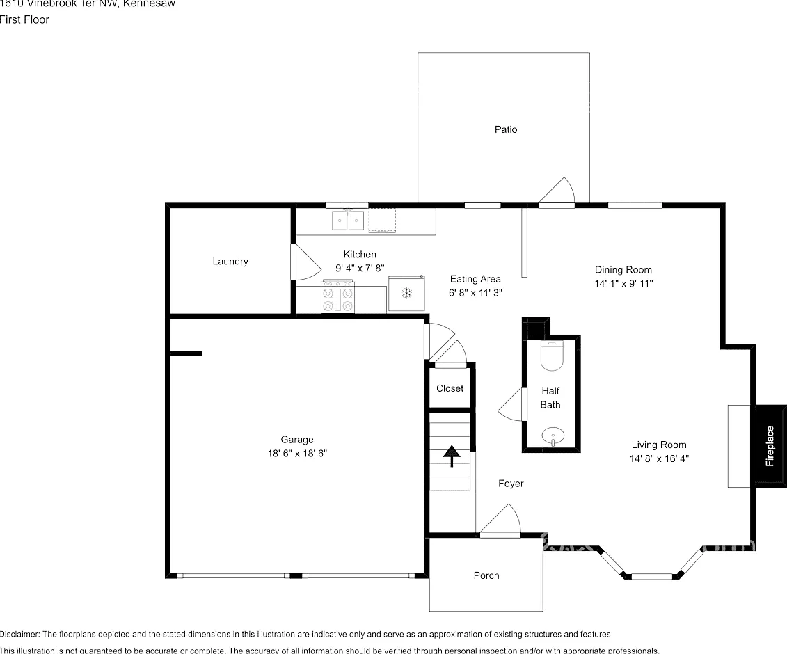 1610 Vinebrook Ter NW Kennesaw, GA 30144 — Photo 2