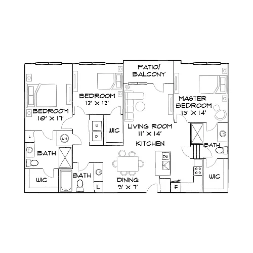 Floor plan Design 3A30