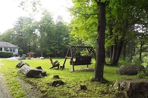 view from beginning of driveway