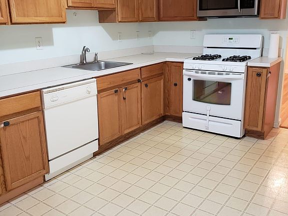 Kitchen with new appliances