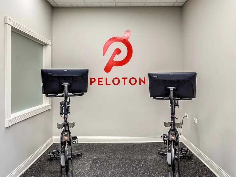 Fitness Center with Peloton Bikes