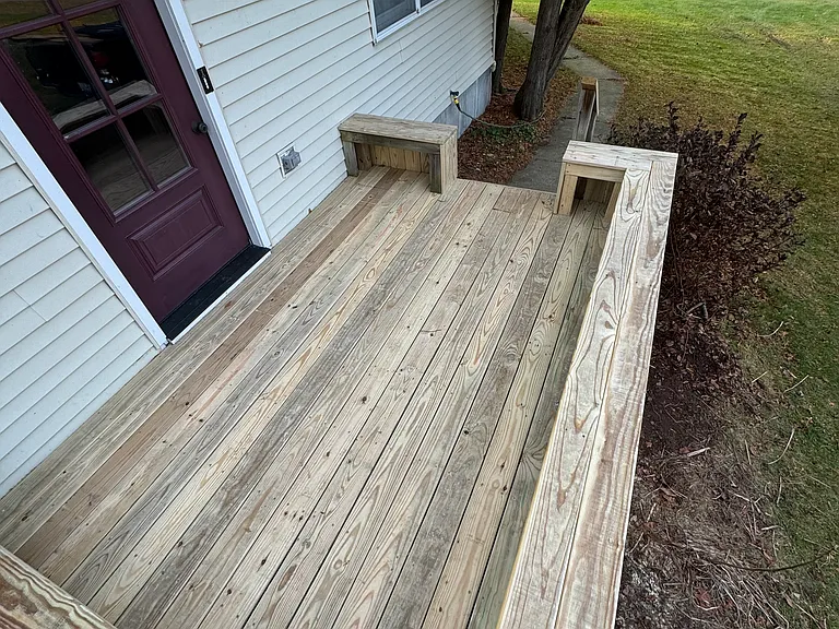 Front deck