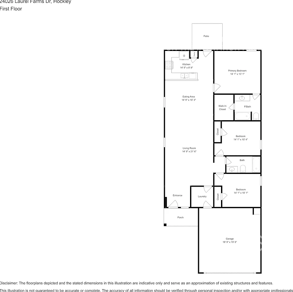 24026 Laurel Farms Dr Hockley, TX 77447 — Photo 2