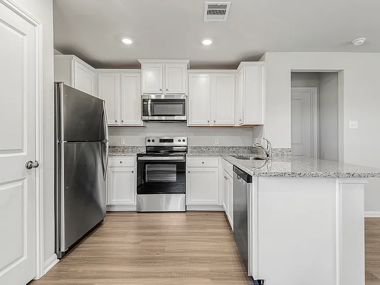 All kitchen appliances included.
