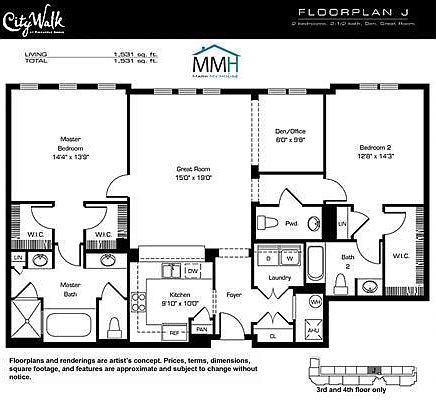 3rd image of 200 NE 2nd Ave #310