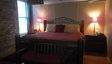 15x13 room holds King bed