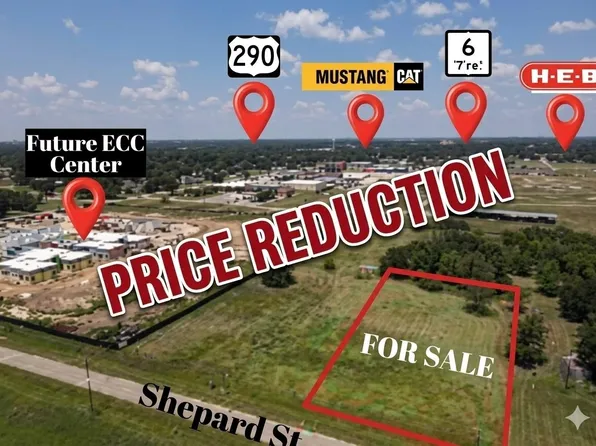 7th Shepard Street 3 4 Lot 1-2-5, Hempstead, TX 77445