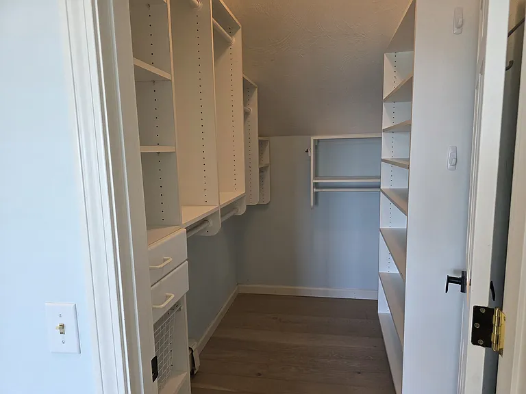 Primary closet