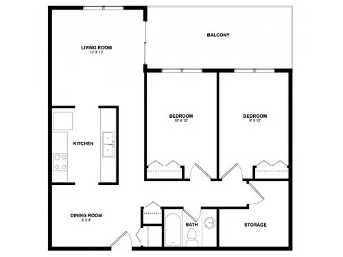 Floor plan Dunvegan