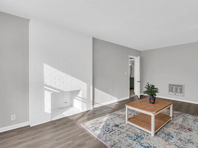 Entertainment Area. Connects to Master Bedroom (door pictured) and Dining Area.
