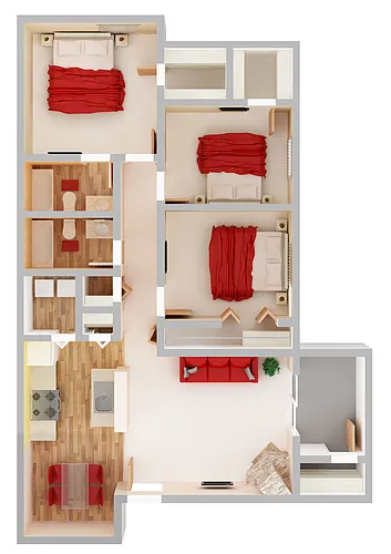Floor plan Dexter