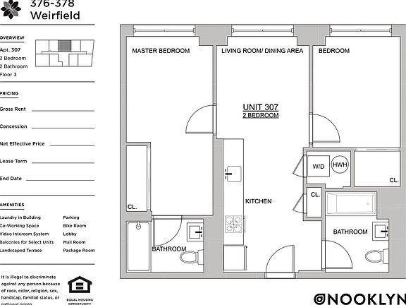 2nd image of 376 Weirfield St #307