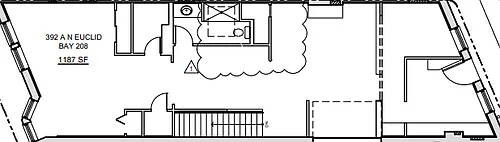 Floor plan 392 Euclid