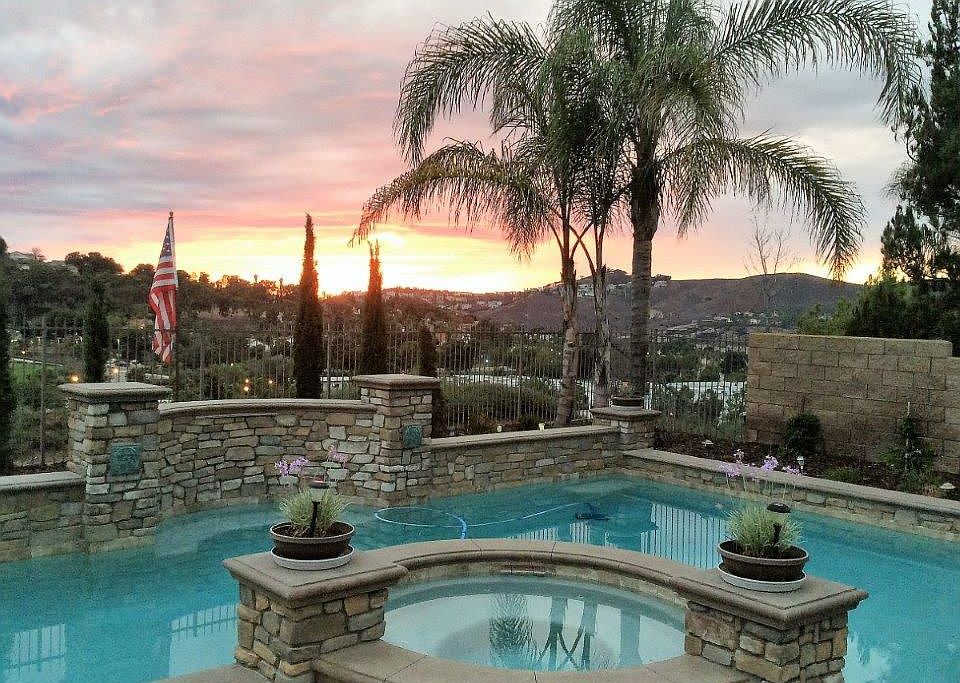 Beautiful sunsets from backyard