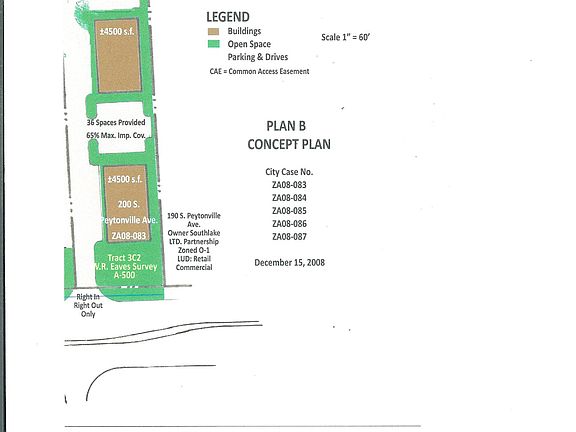 2 buildings w/drive approach