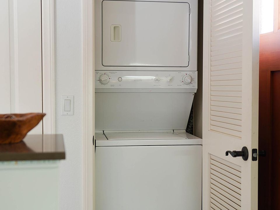 1st floor laundry with full size washer and dryer
