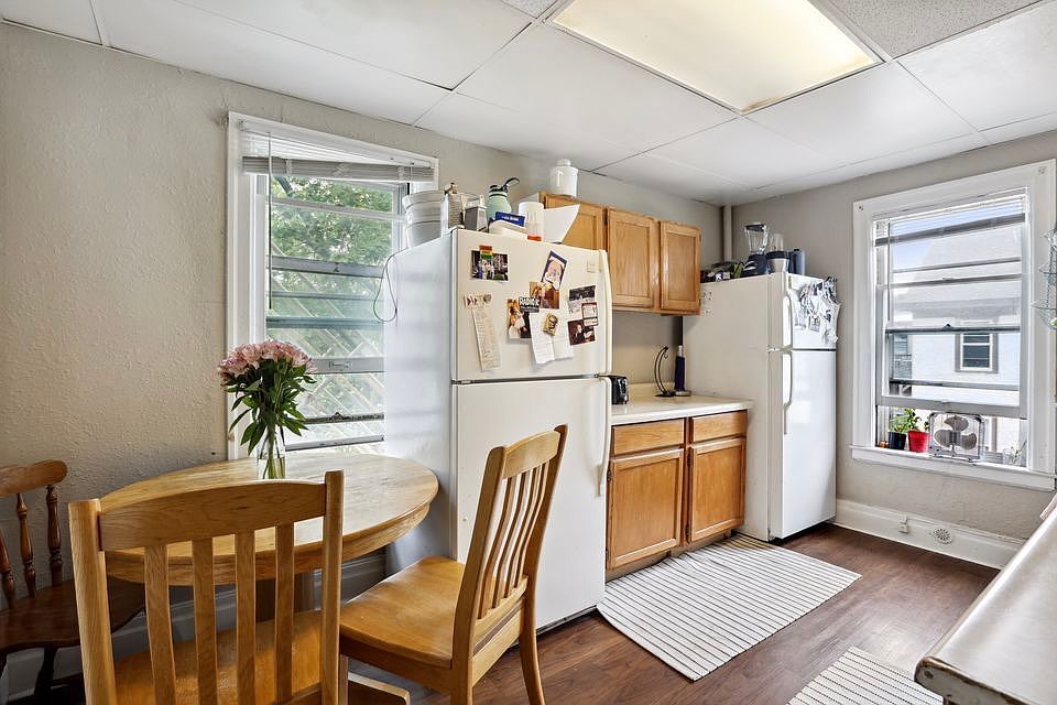 Kitchen with 2 refrigerators