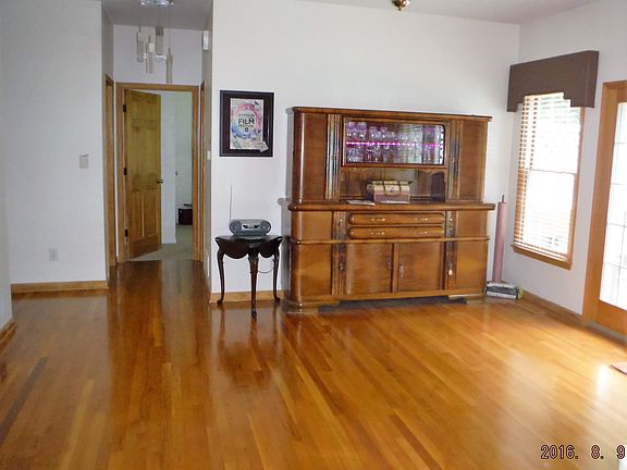 family/kitchen area