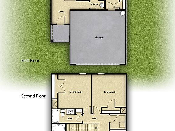 Spacious Master Suite with Double Walk-in Closets