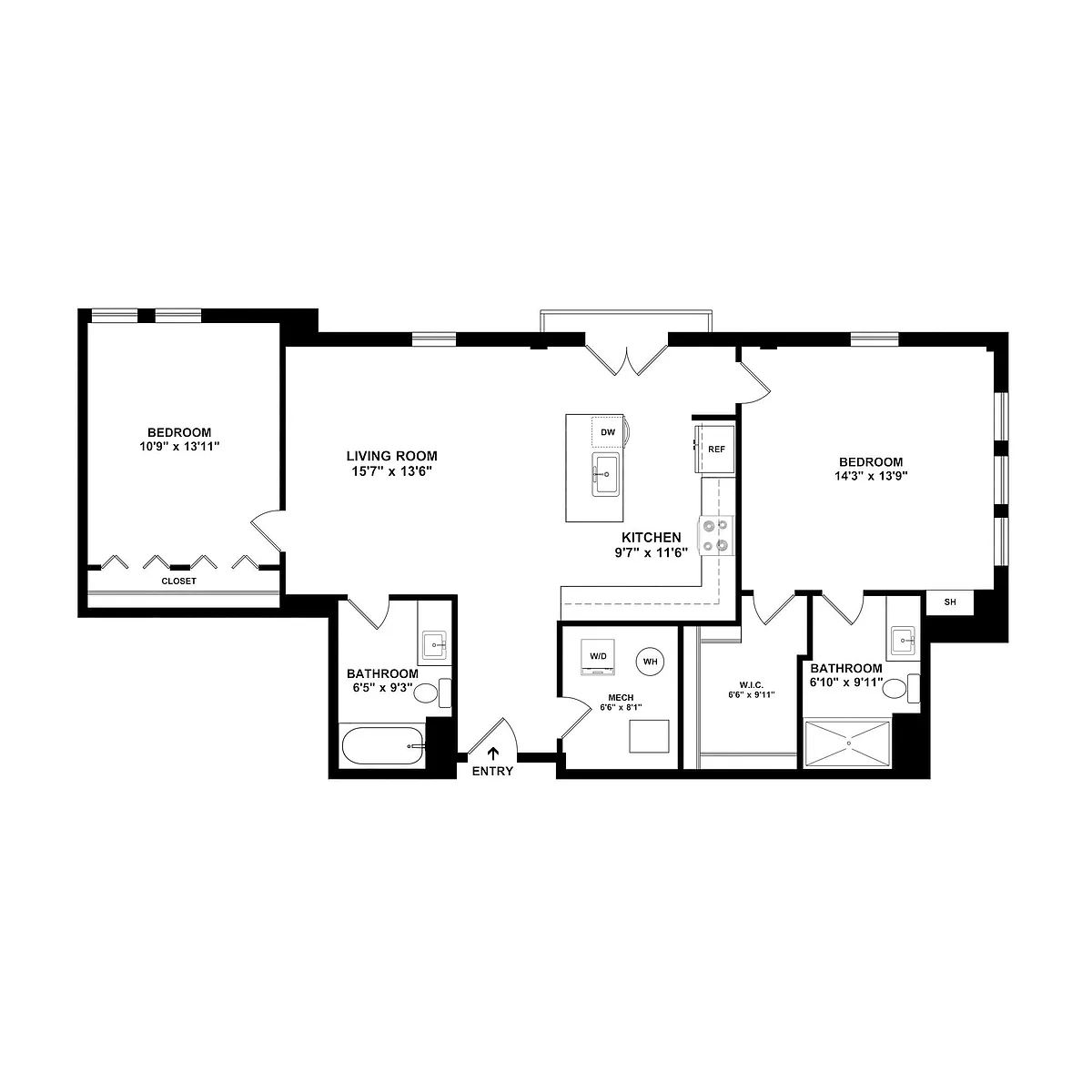 Floor plan 2A
