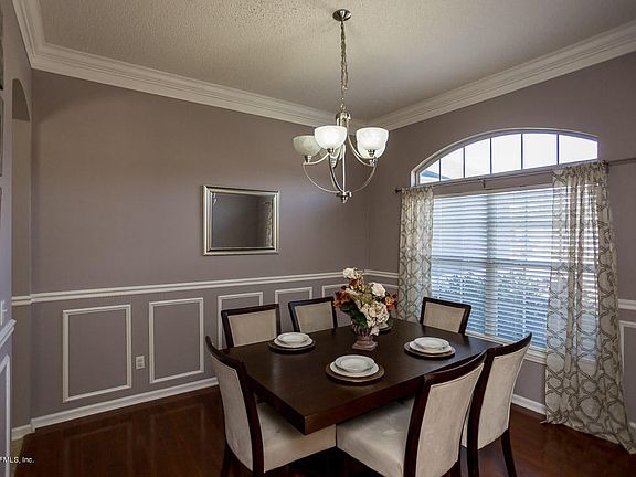 Dining Room with Laminate Floors