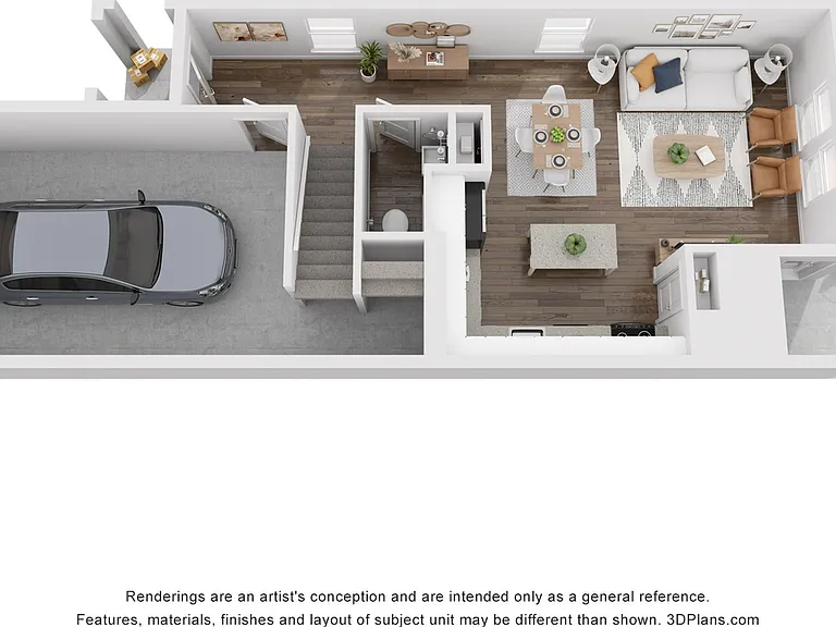 The Juliette is a 2-bed x 2.5-bath 1,301 SF townhome. The Juliette is a 2-bed x 2.5-bath 1,301 SF townhome.