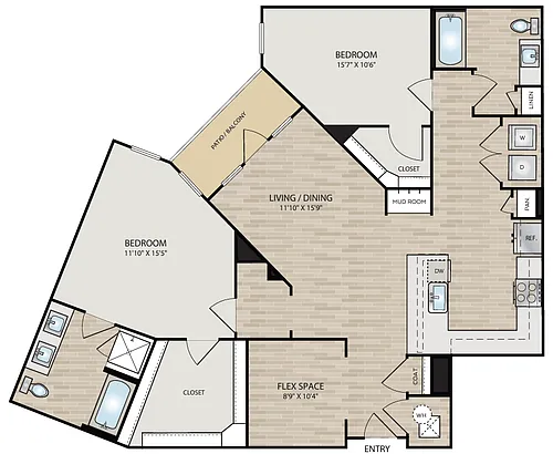 Floor plan B6