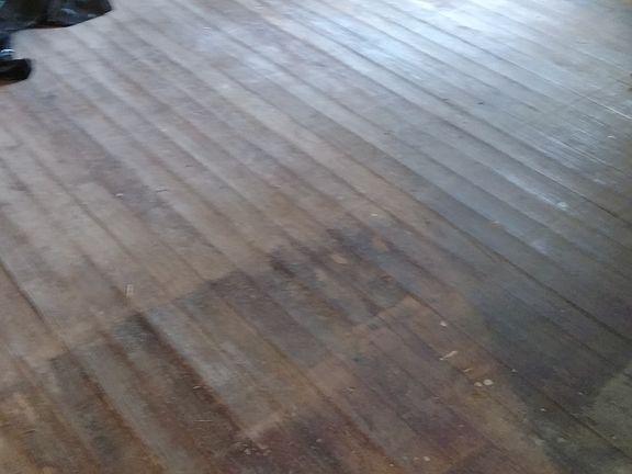 wood floor in middle bedroom