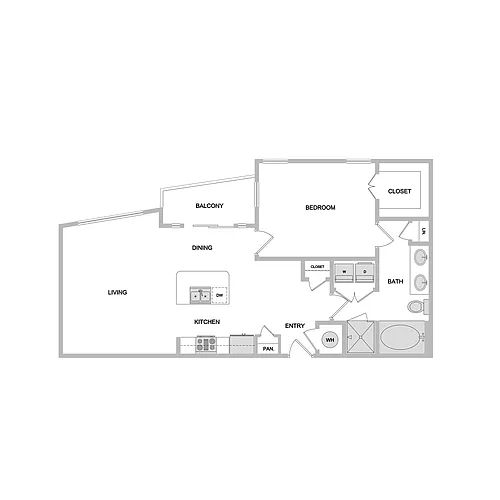 Floor plan A13