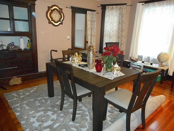 DINING ROOM WITH BUILT IN HUTCH