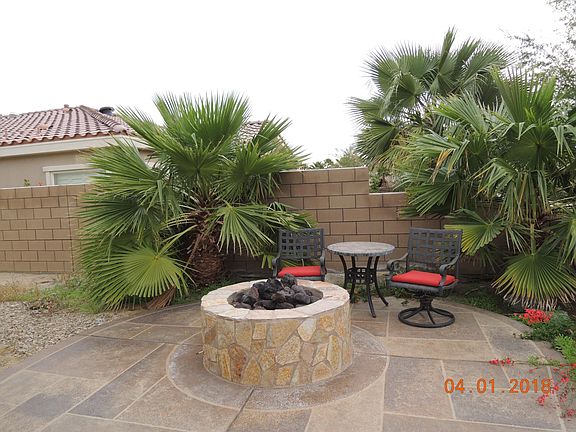 In ground gas firepit