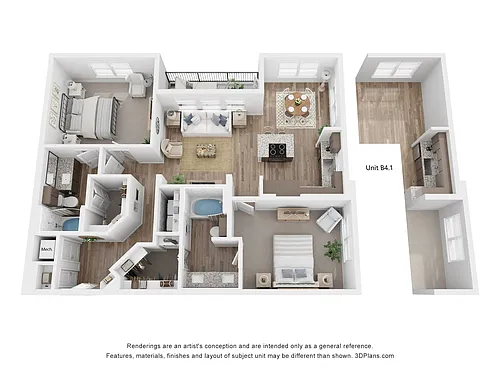 Floor plan B4 Malone