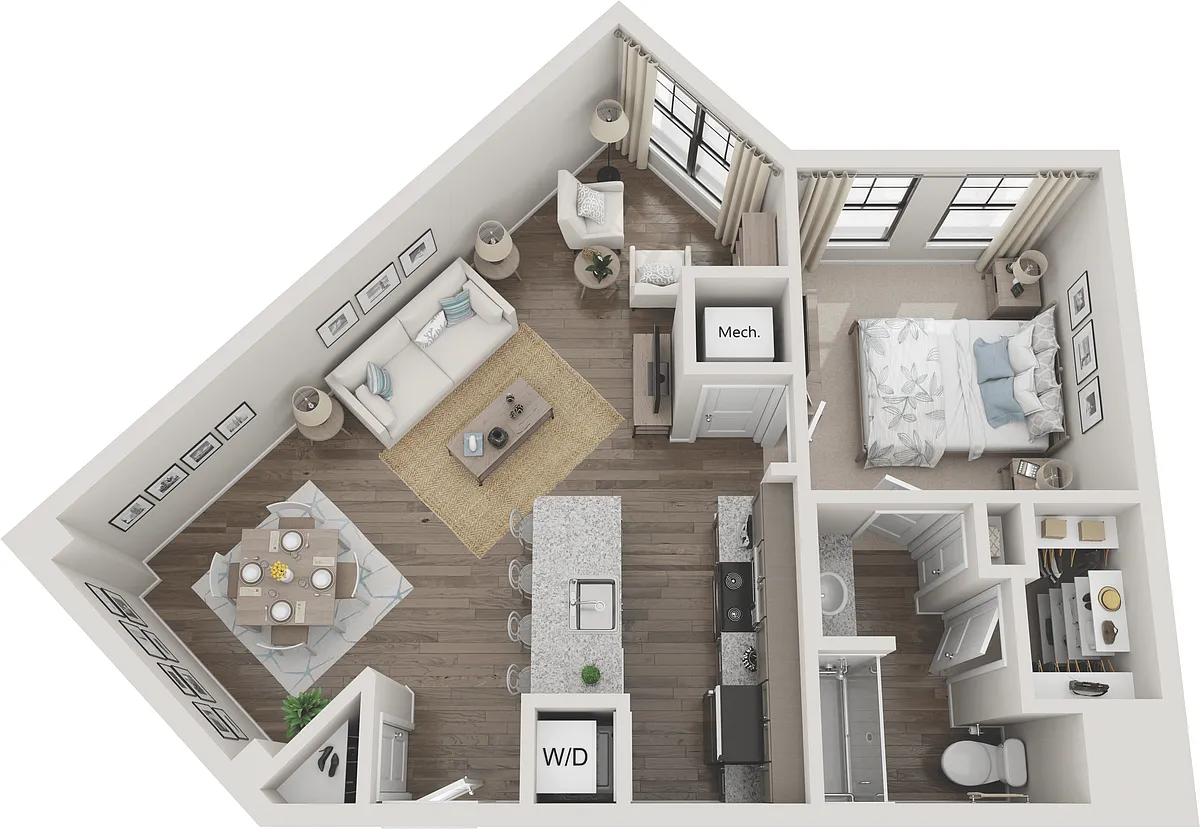 Floor plan A1F