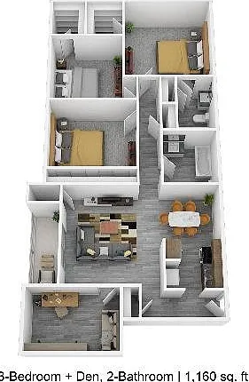 3-Bedroom w Den 3-Bedroom w Den