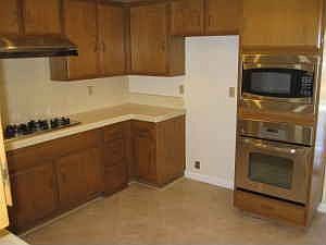 Kitchen with new Stainless Steel Appliances