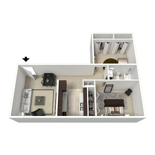 Floor plan Belaire